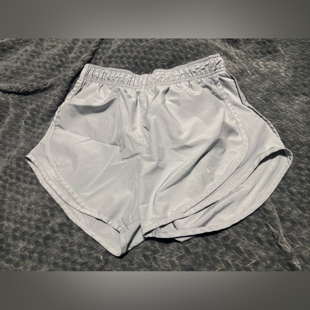 Nike Women's Light Gray Athletic Shorts